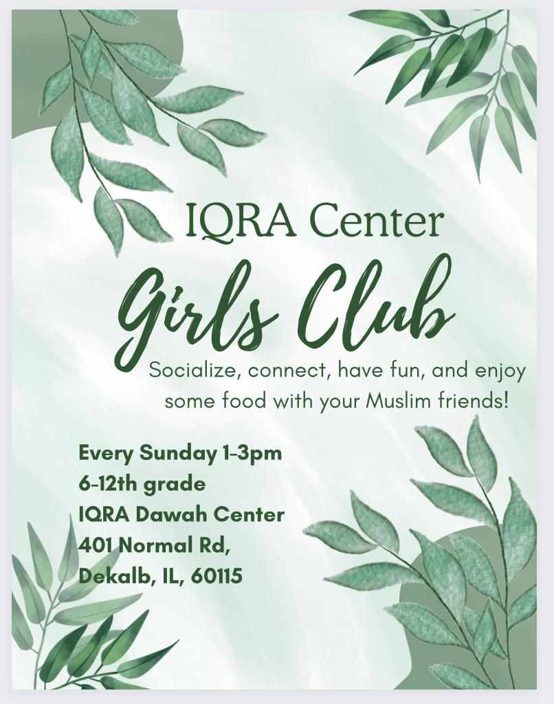 IQRA Center Girls Club