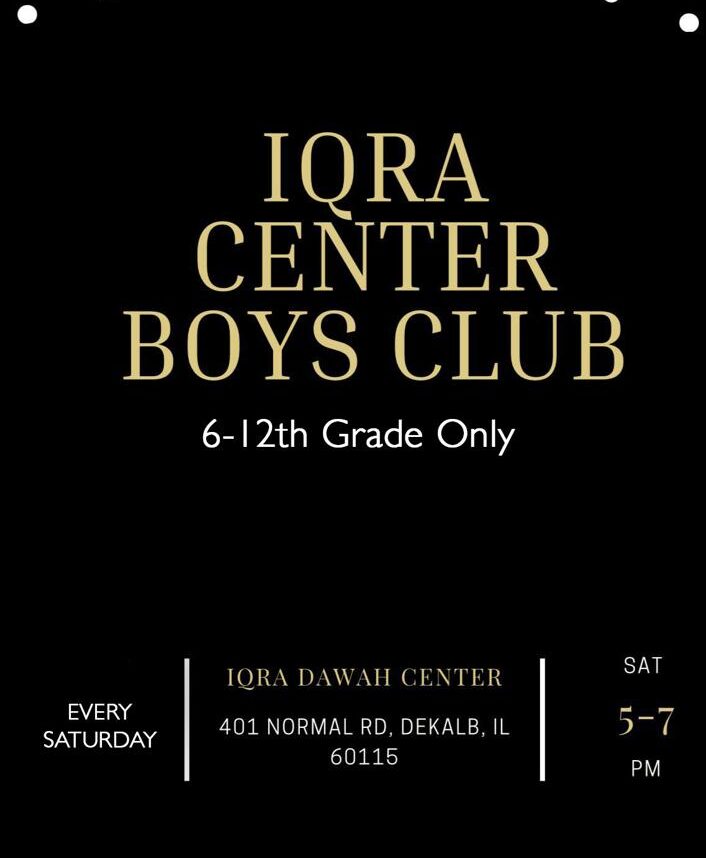 IQRA Center Boys Club